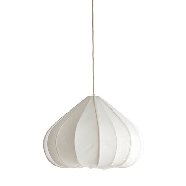 Light & Living Hanglamp Ø58,5x40 cm ZUBEDA wit