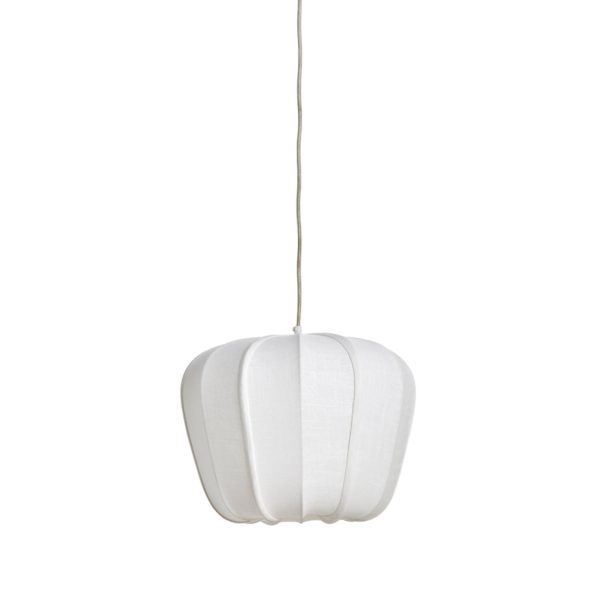 Light & Living Hanglamp Ø40x30 cm ZUBEDO wit