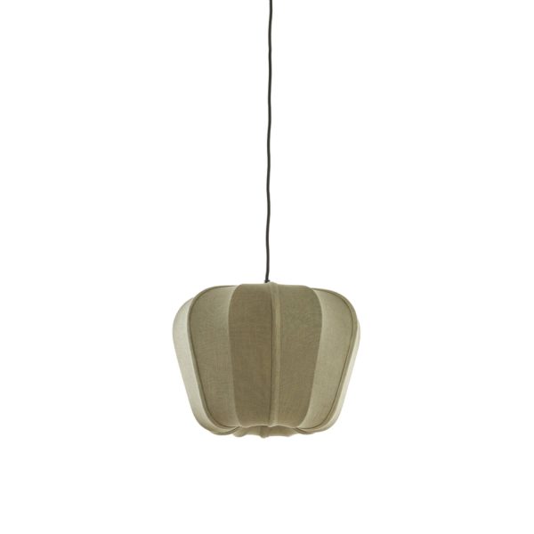 Light & Living Hanglamp Ø40x30 cm ZUBEDO olijf groen