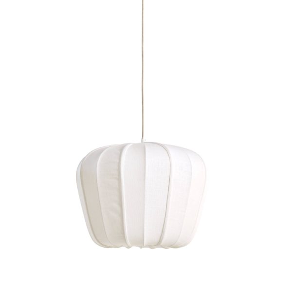 Light & Living Hanglamp Ø49,5x38 cm ZUBEDO wit