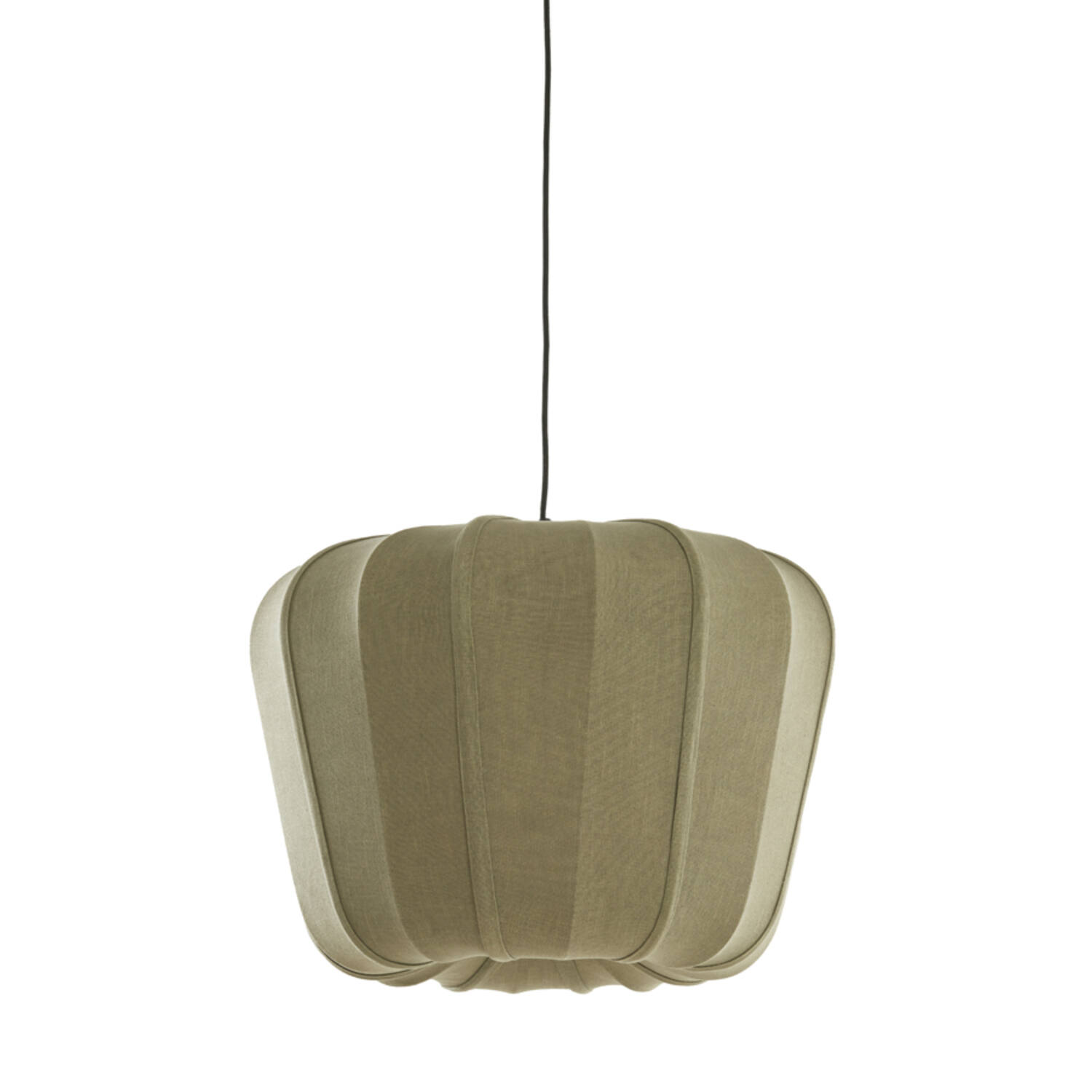 Light & Living Hanglamp Ø60x45 cm ZUBEDO olijf groen