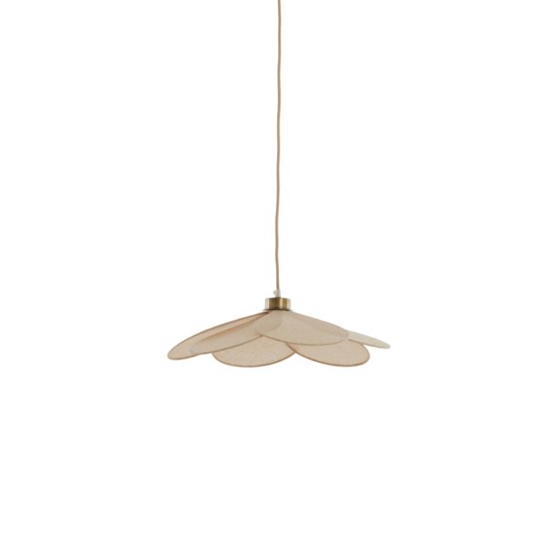 Light & Living Hanglamp Ø46x13 cm FYANO zand