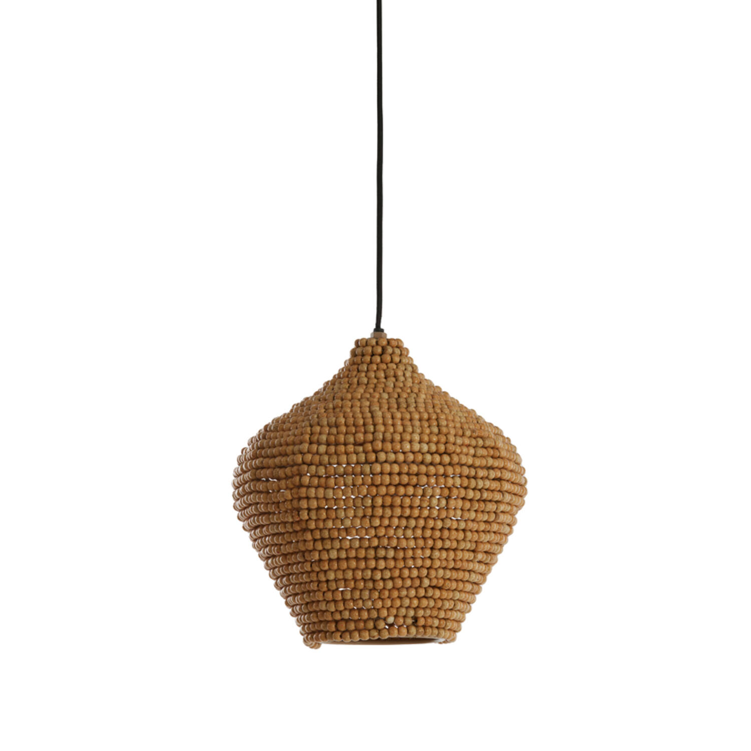 Light & Living Hanglamp Ø28x30 cm KALENGA kralen naturel