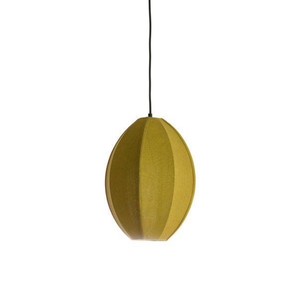 Light & Living Hanglamp Ø28,5x38 cm MILATOS jute olijf groen