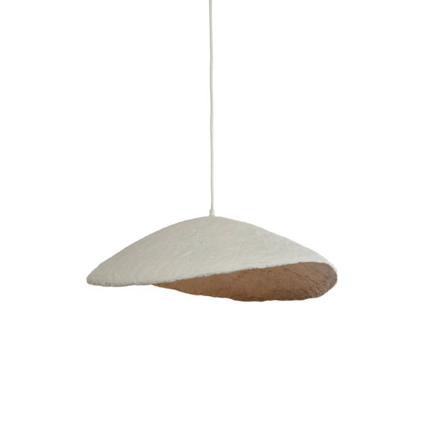 Light & Living Hanglamp 71x53,5x23 cm LONIA crème+antiek brons