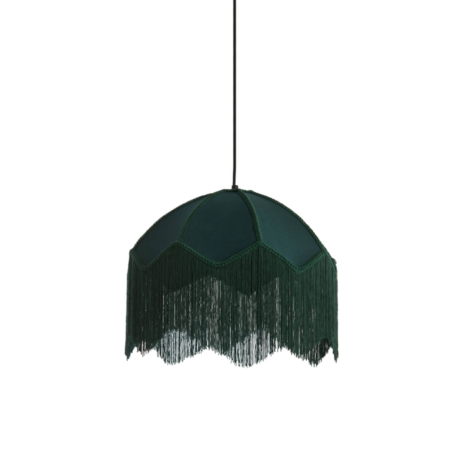Light & Living Hanglamp Ø40x33 cm MALACIA velvet groen