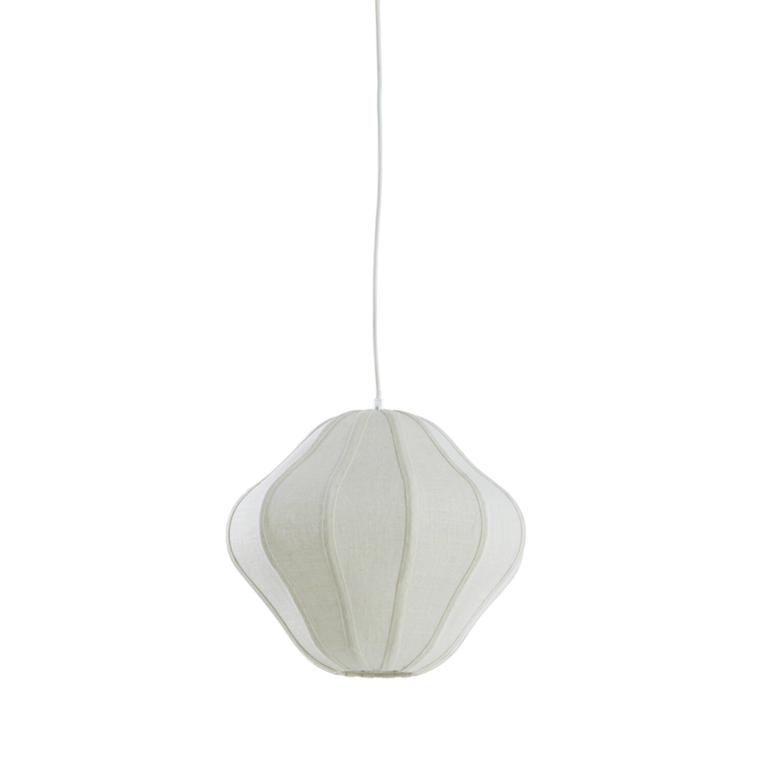 Light & Living Hanglamp Ø38,5x32 cm SUKAU linnen crème