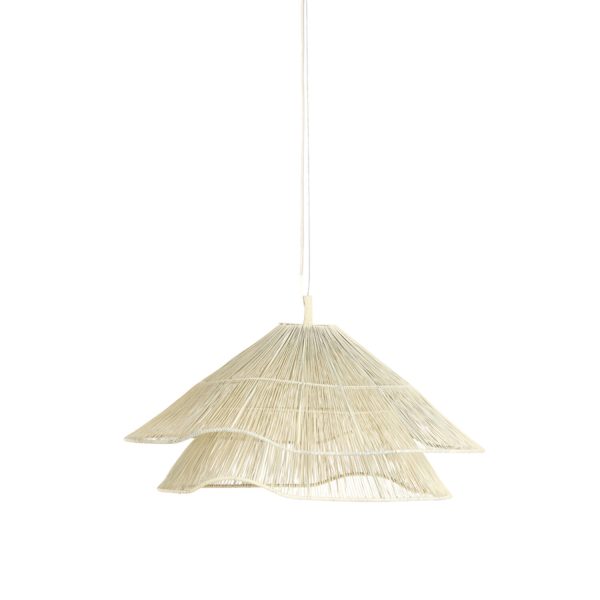Light & Living Hanglamp Ø56x31 cm ALAMEDA crème
