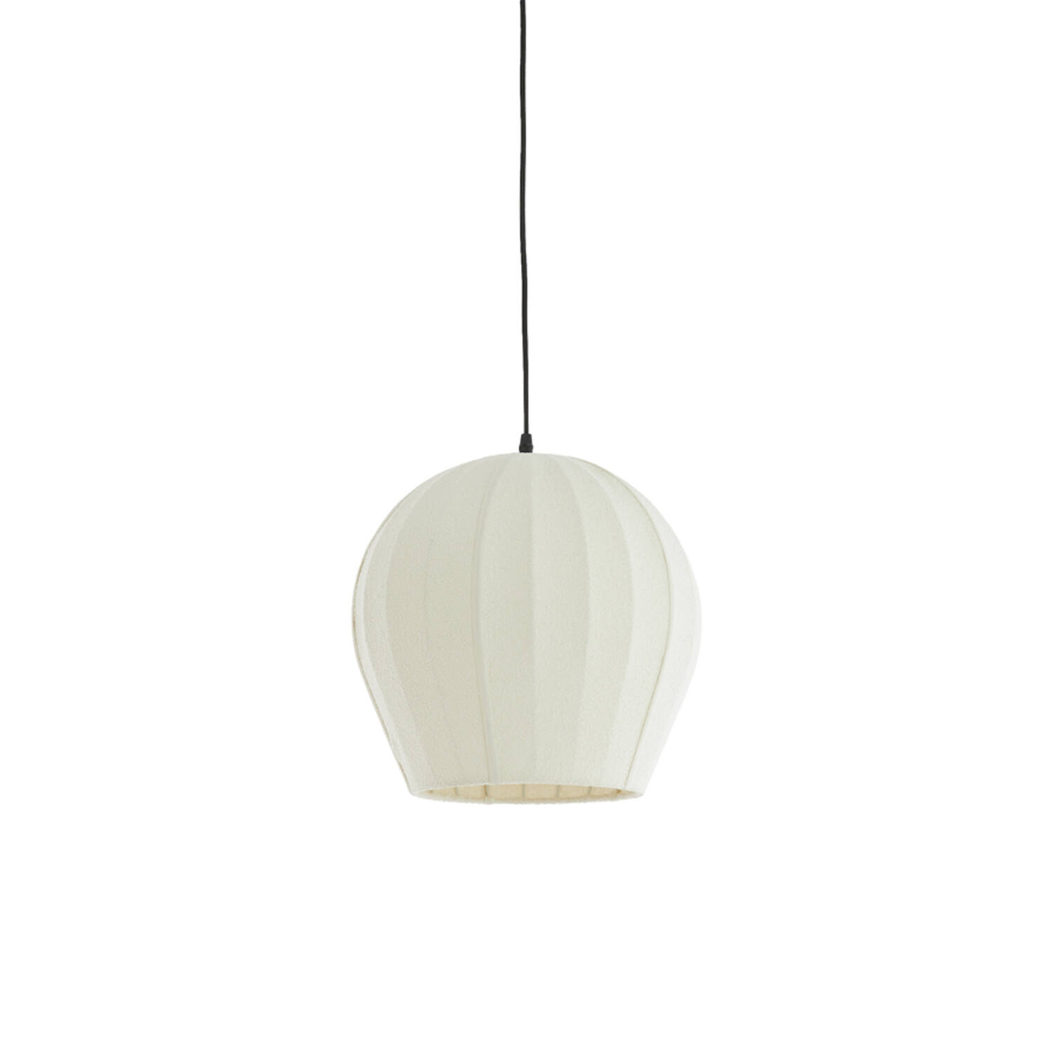 Light & Living Hanglamp Ø35x33 cm ZAGORI bouclé crème