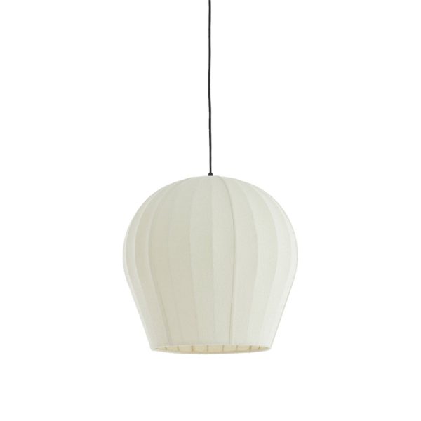 Light & Living Hanglamp Ø44x42 cm ZAGORI bouclé crème
