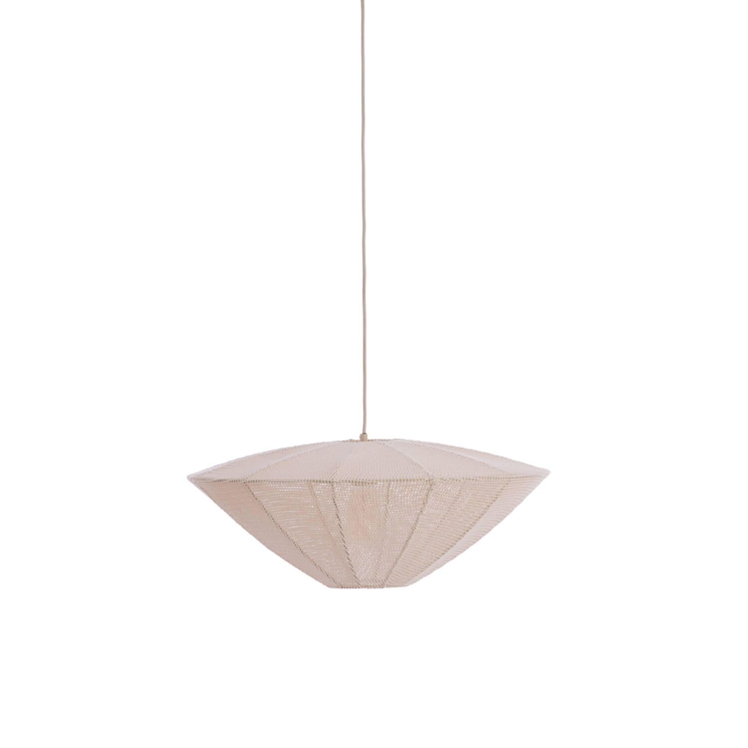 Light & Living Hanglamp Ø50x23 cm SATILLA crème