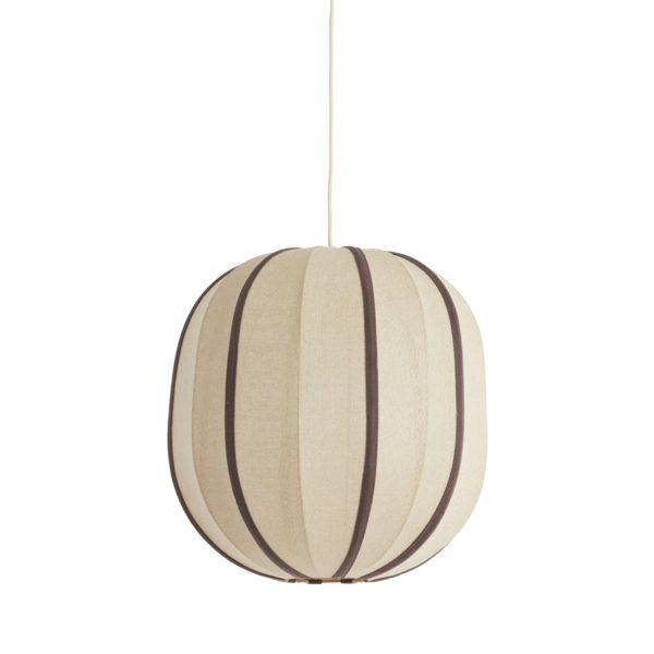 Light & Living Hanglamp Ø51x48 cm ESMIRIA naturel+donker bruin