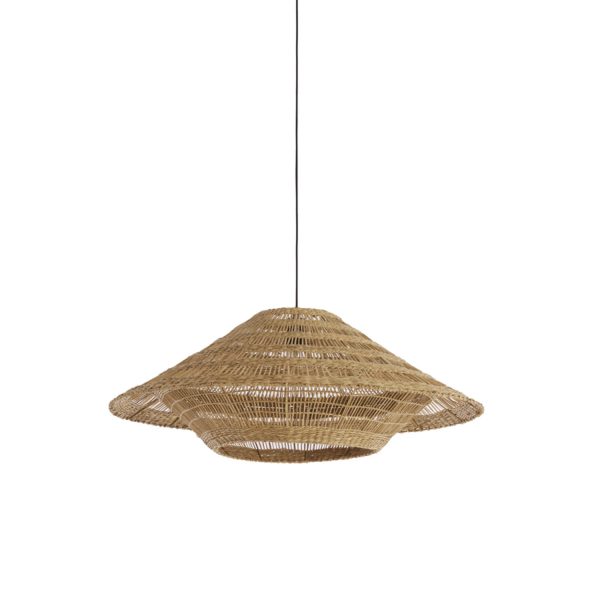 Light & Living Hanglamp Ø80x30 cm OWANA zeegras naturel