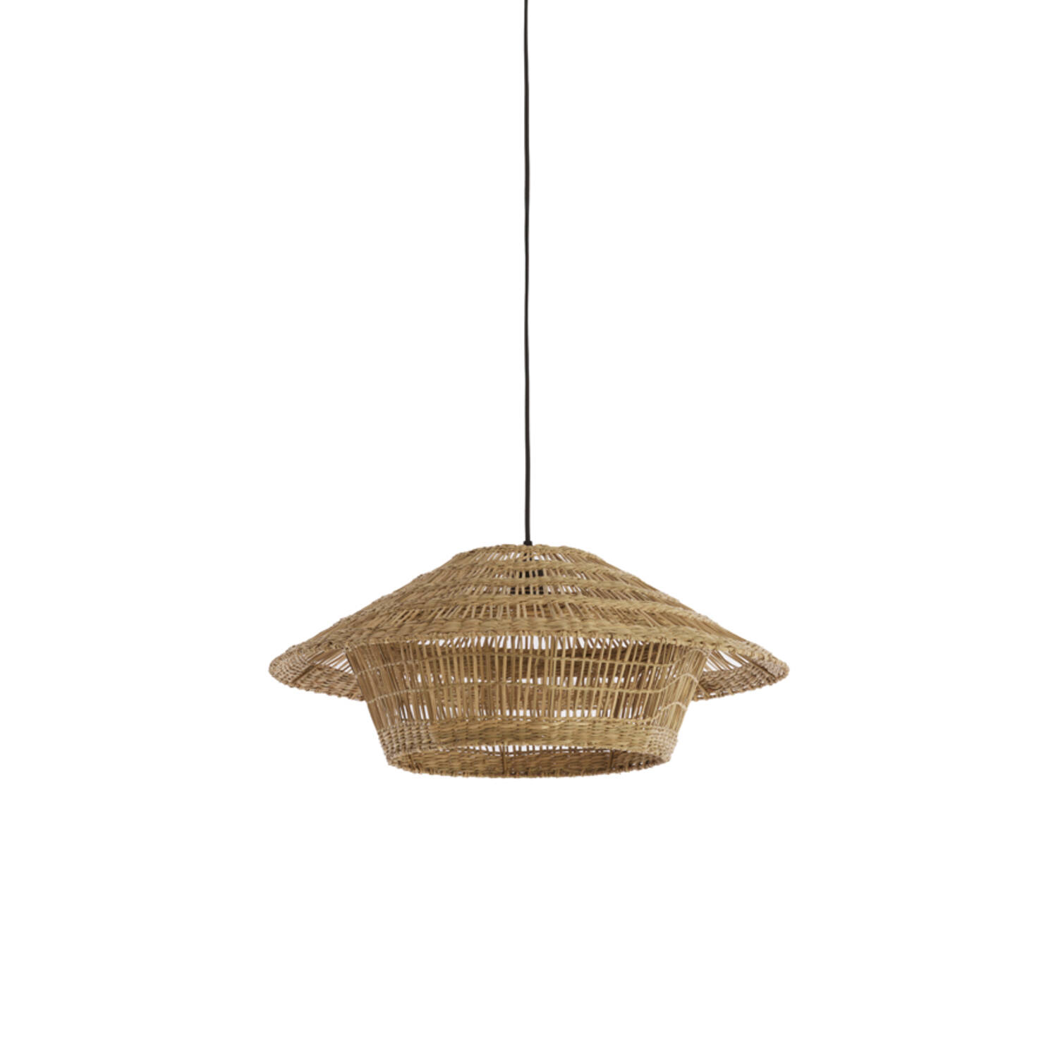 Light & Living Hanglamp Ø64x26 cm OWANA zeegras naturel