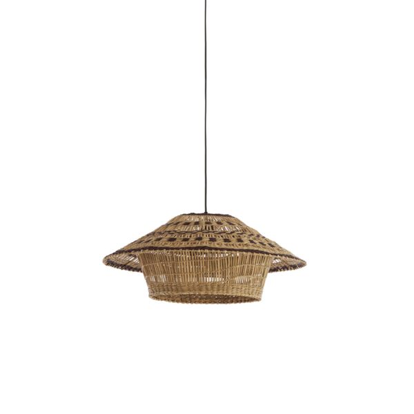 Light & Living Hanglamp Ø64x26 cm OWANA zeegras naturel+bruin