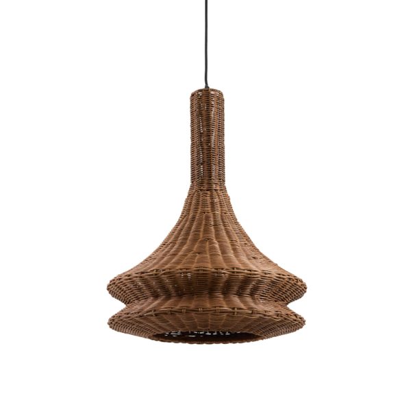 Light & Living Hanglamp Ø42,5x56 cm NEMZOR rotan bruin