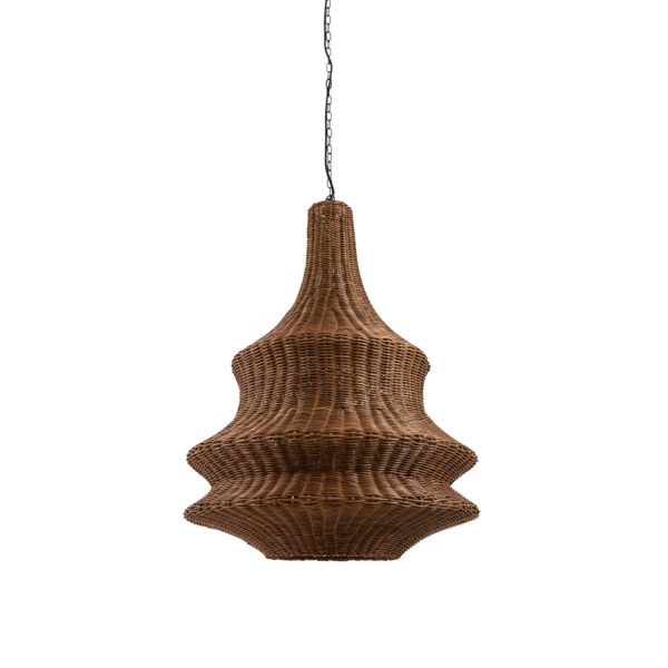 Light & Living Hanglamp Ø52x66,5 cm NEMZOR rotan bruin