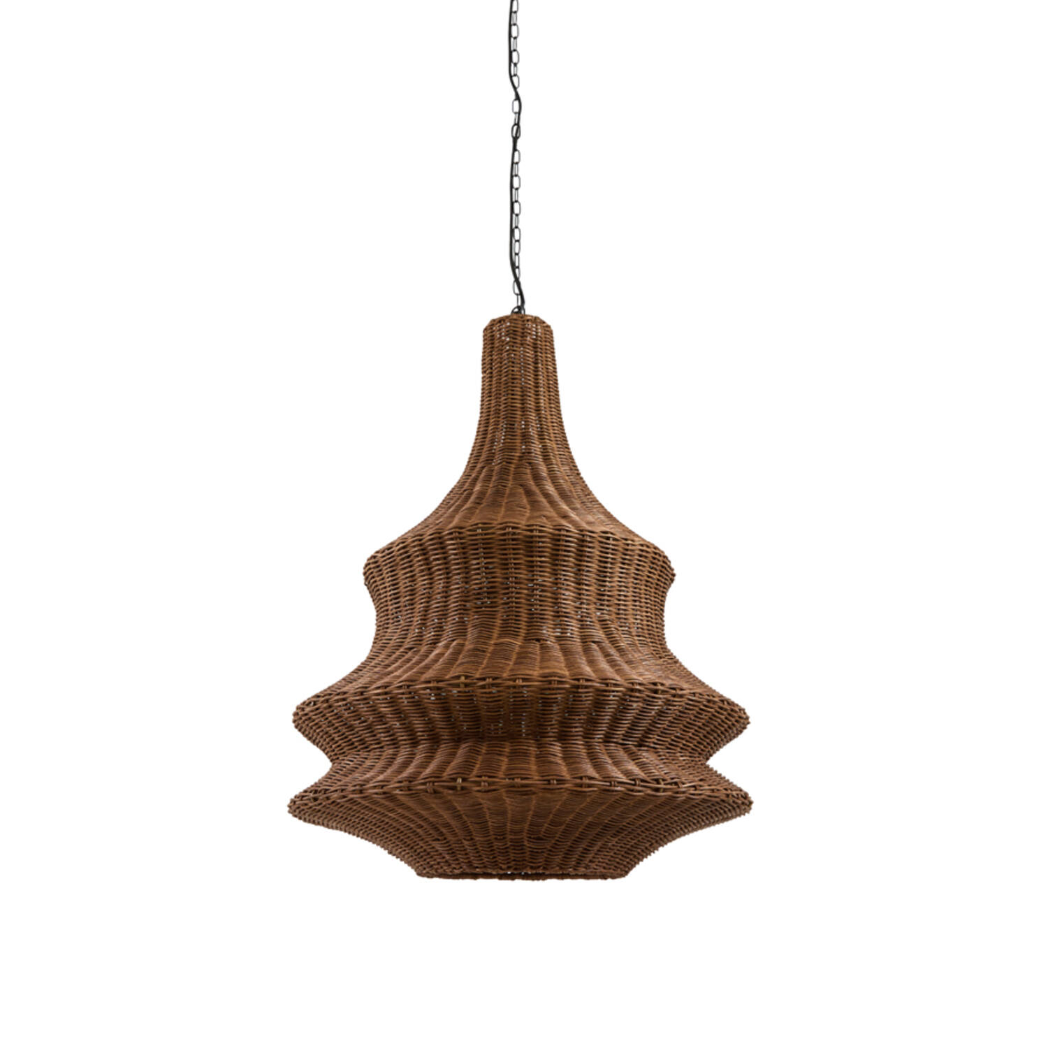 Light & Living Hanglamp Ø52x66,5 cm NEMZOR rotan bruin