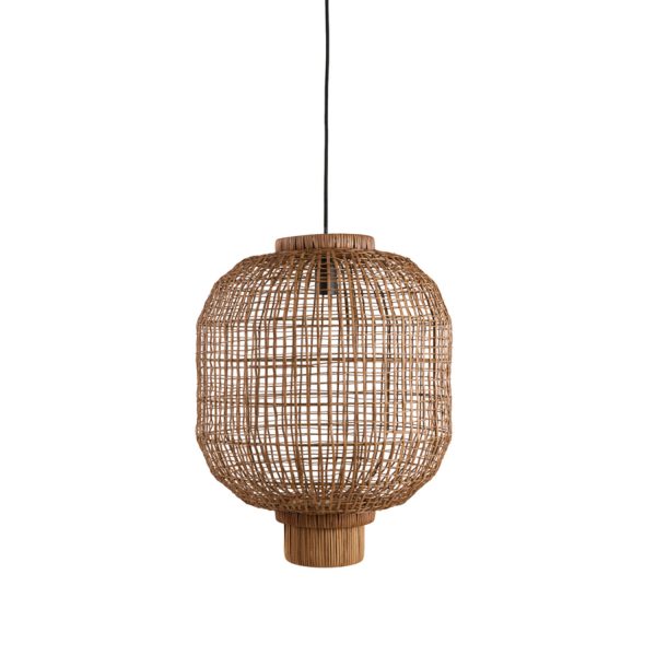 Light & Living Hanglamp Ø42x53,5 cm DORZAN rotan bruin
