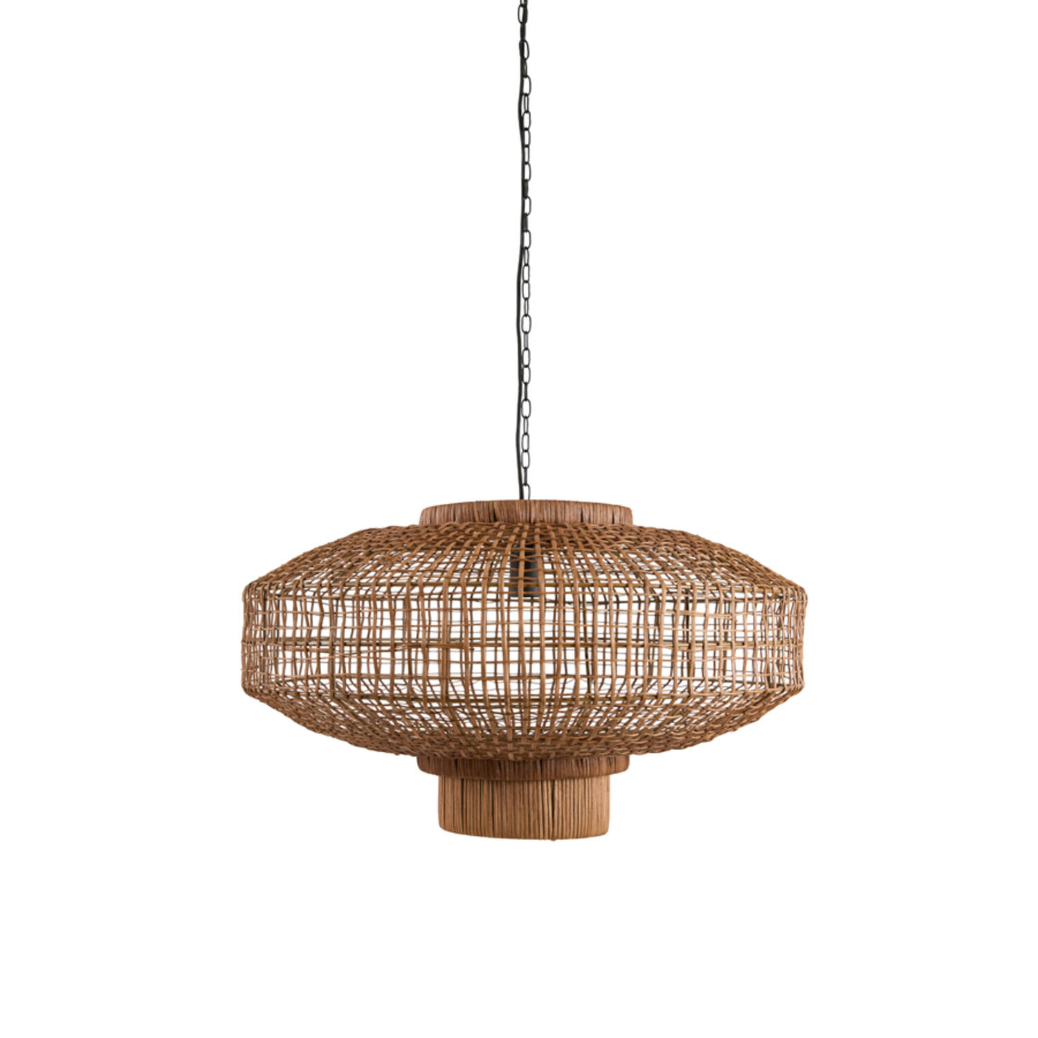 Light & Living Hanglamp Ø60x33,5 cm PALDOR rotan bruin