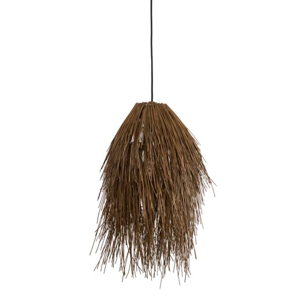 Light & Living Hanglamp Ø45x60 cm ARISCO rotan donker bruin