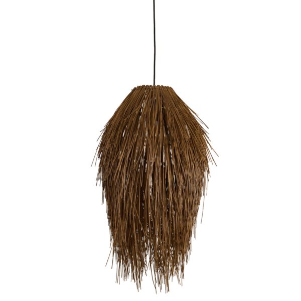 Light & Living Hanglamp Ø54x74 cm ARISCO rotan donker bruin