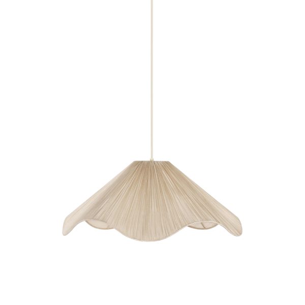 Light & Living Hanglamp Ø60x25 cm MEALHA crème