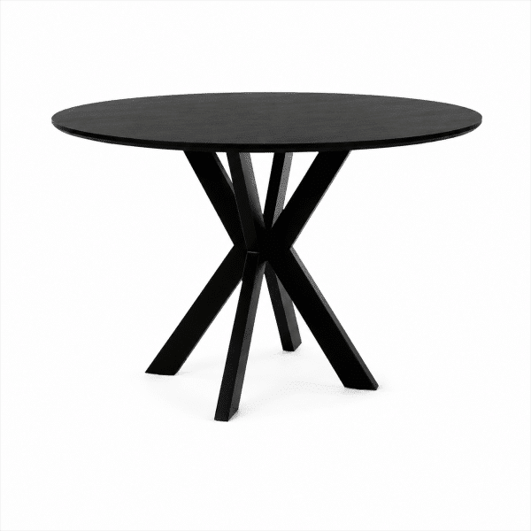 Nijwie MySons Eetkamertafel Ø150, Acacia Black - Tokio Table Collection