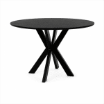 Nijwie MySons Eetkamertafel Ø150, Acacia Black - Tokio Table Collection