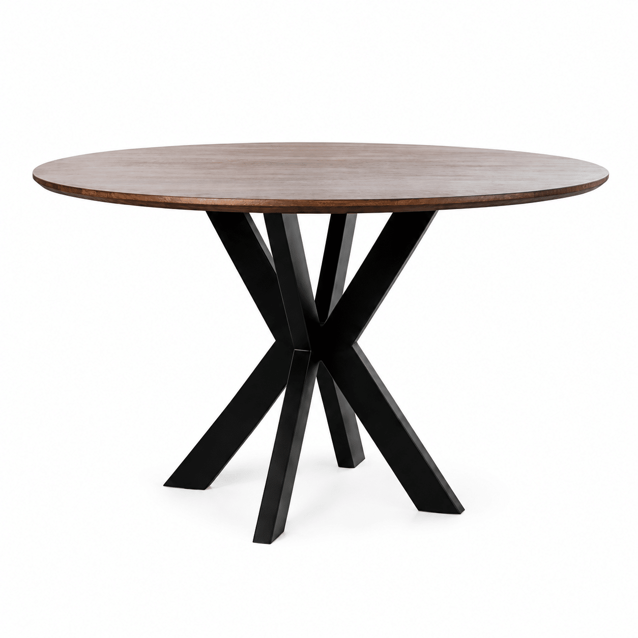 Nijwie MySons Eetkamertafel Ø150, Mango Brown Walnut - Tokio Table Collection