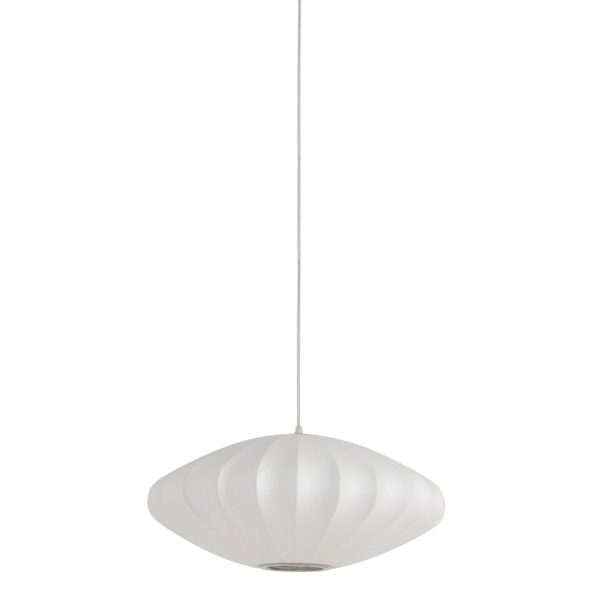Light & Living Hanglamp Ø50x22 cm FAY wit