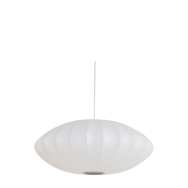 Light & Living Hanglamp Ø70x30 cm FAY wit