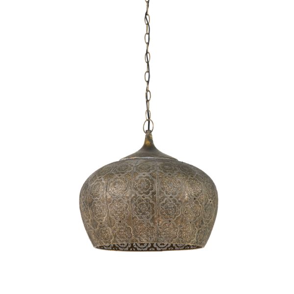 Light & Living Hanglamp Ø43,5x40,5 cm EMINE bruin goud