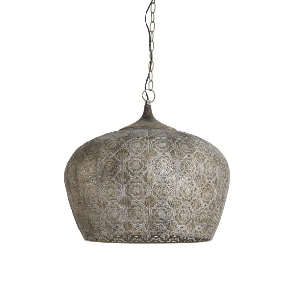 Light & Living Hanglamp Ø51,5x46 cm EMINE bruin goud