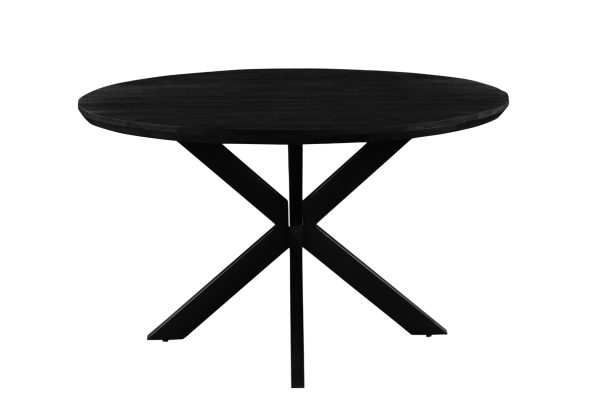 Livingfurn Jesper Round Black 130cm
