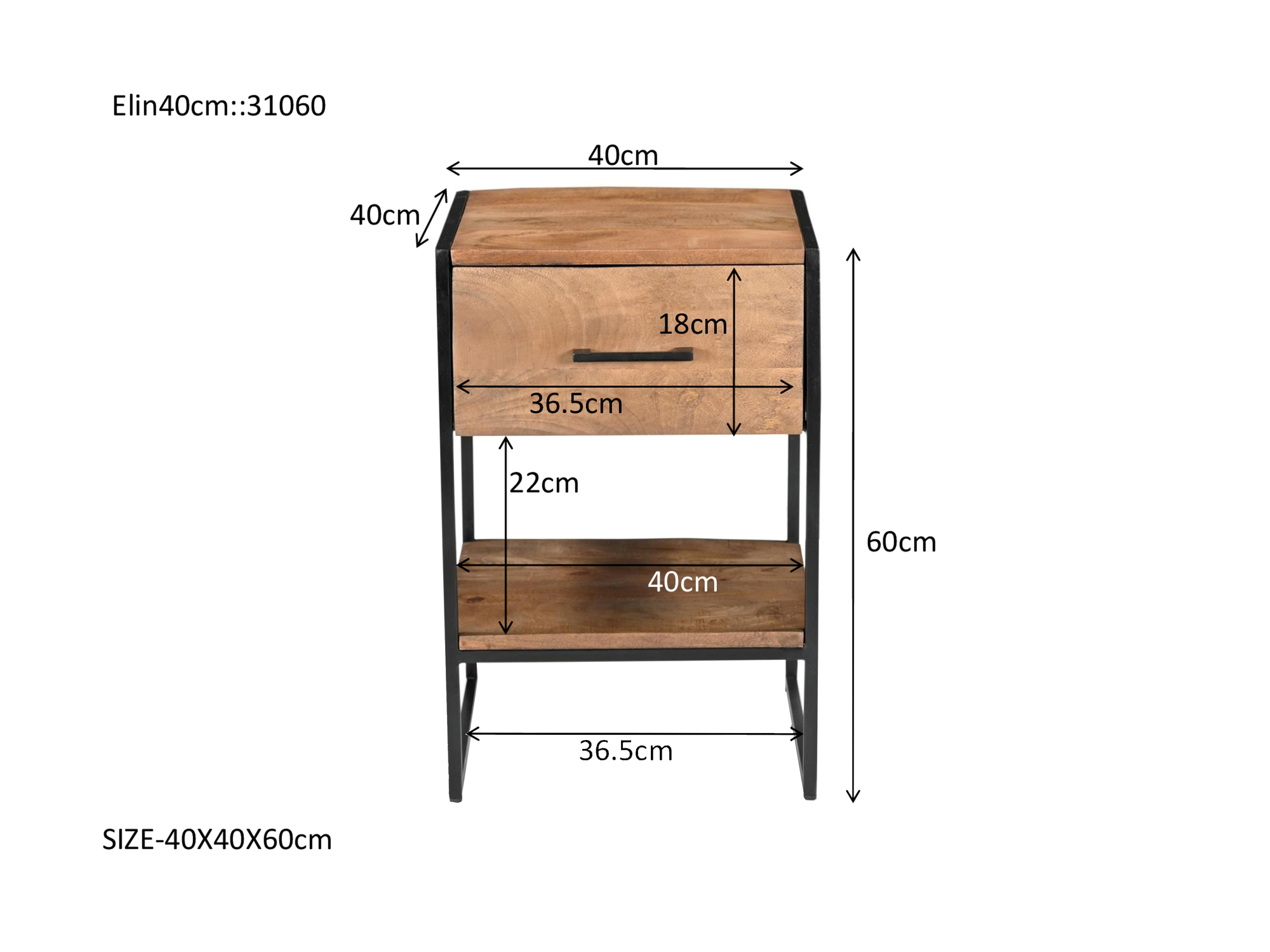 Livingfurn Elin 40cm