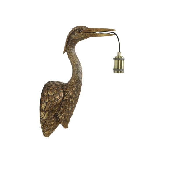 Light & Living Wandlamp 29,5x16x48 cm CRANE antiek brons