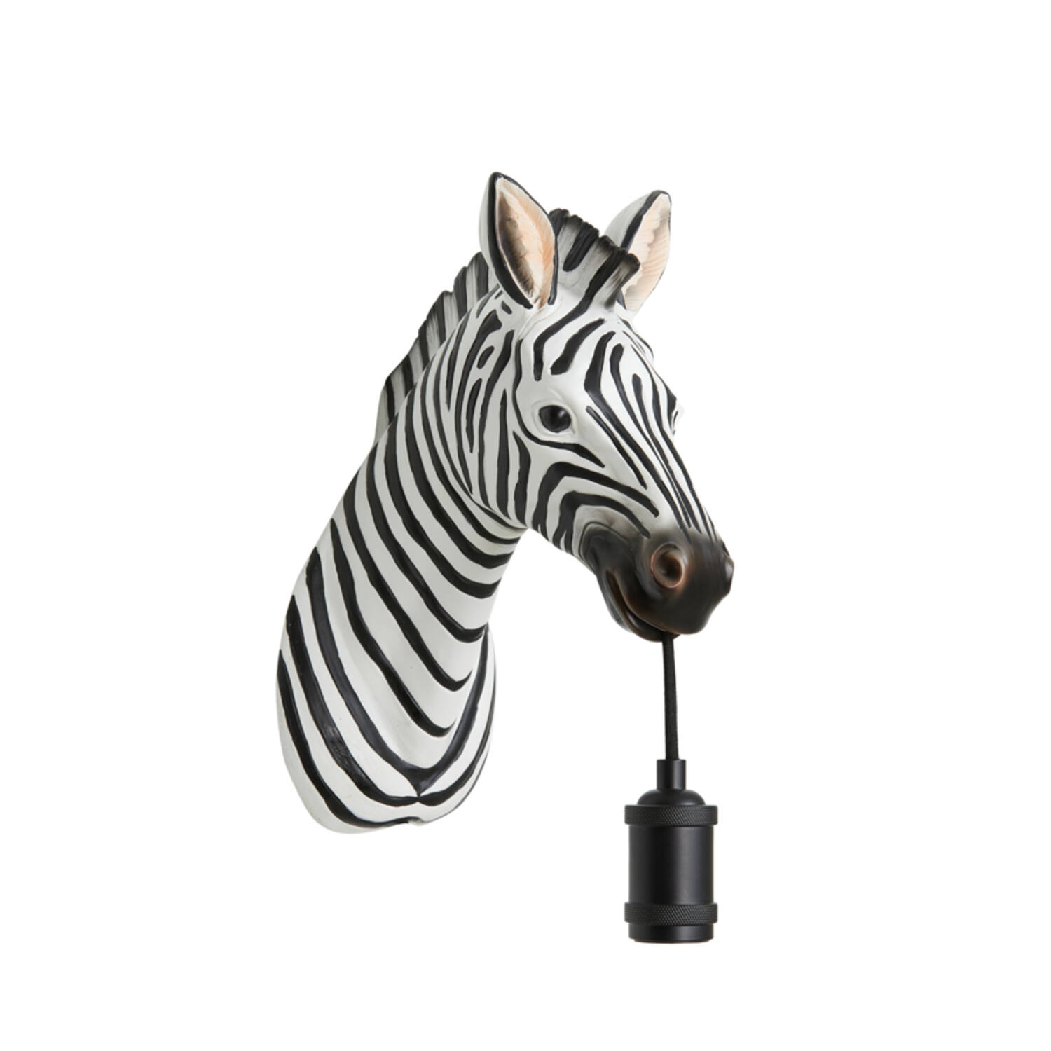 Light & Living Wandlamp 34,5x16x24,5 cm ZEBRA zwart-wit