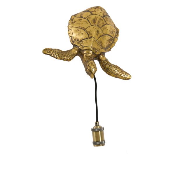Light & Living Wandlamp 35x26x20 cm TURTLE brons
