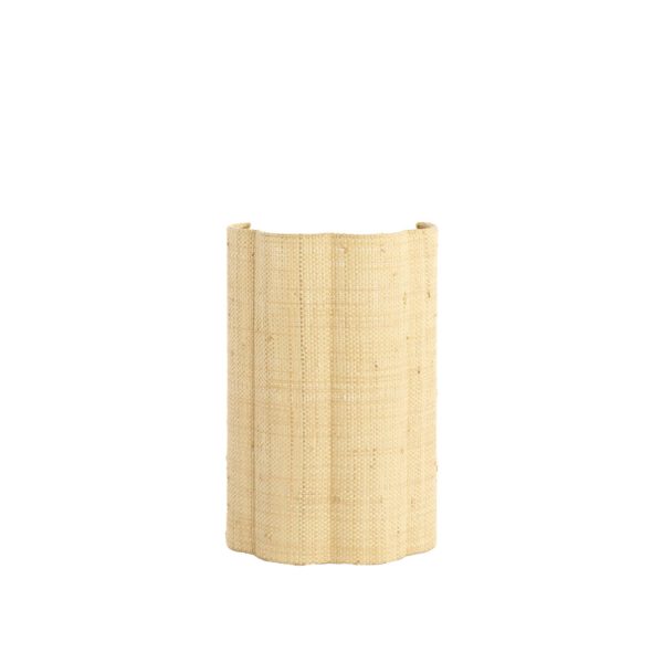 Light & Living Wandlamp 26x15,5x40 cm VERDANTIA raffia naturel