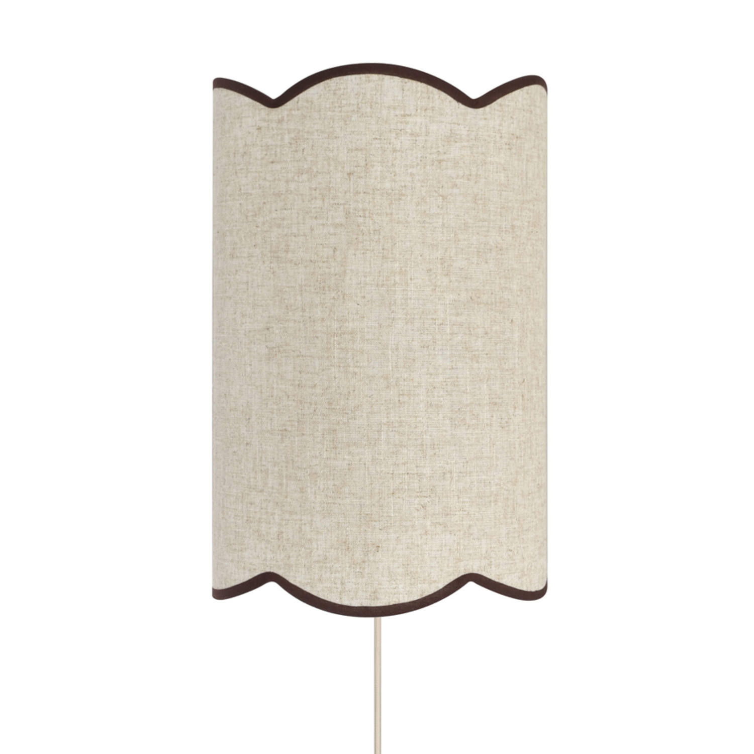 Light & Living Wandlamp 26x15,5x40 cm VYANA linnen naturel+donker bruin