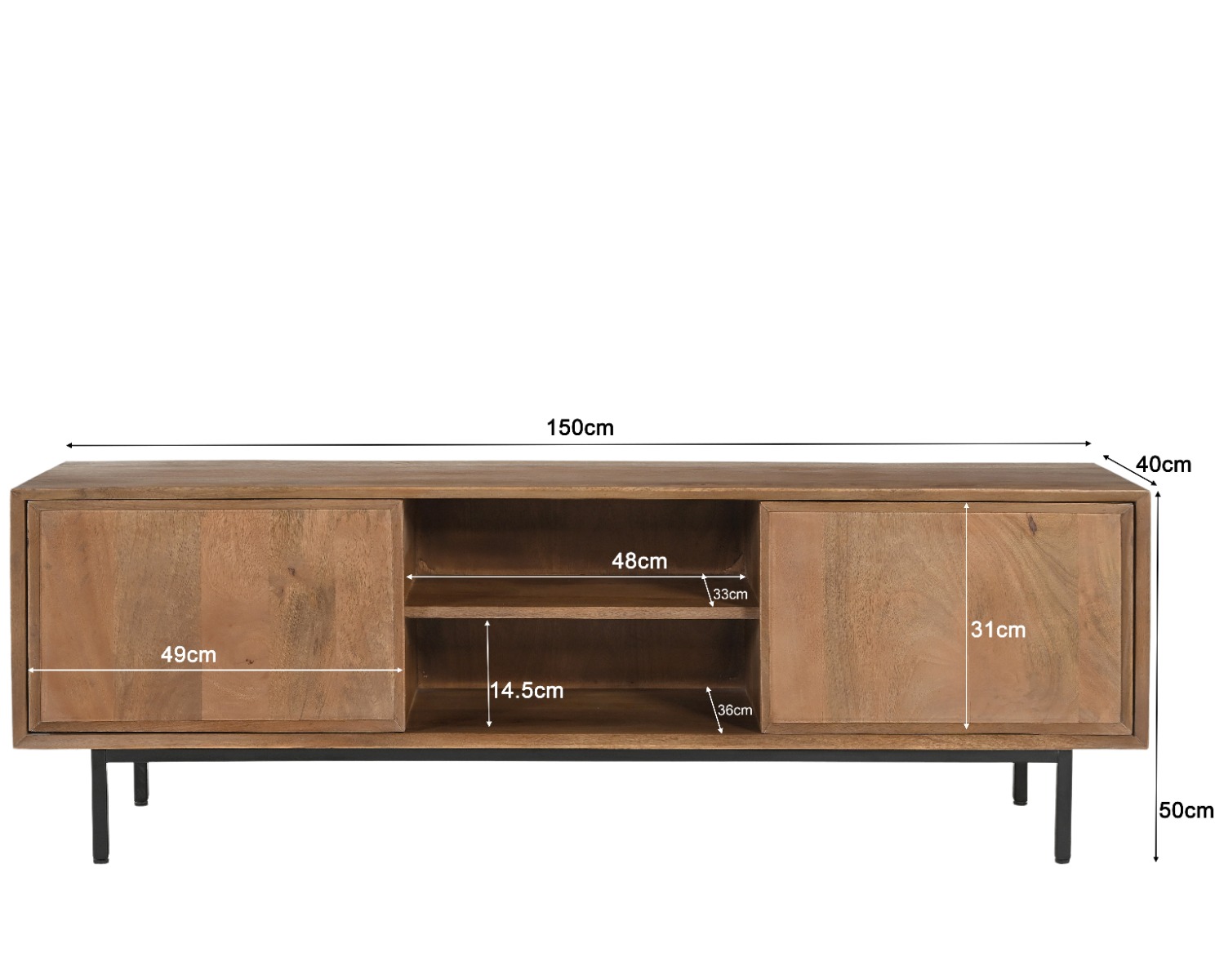 Livingfurn Ravenstein 150cm