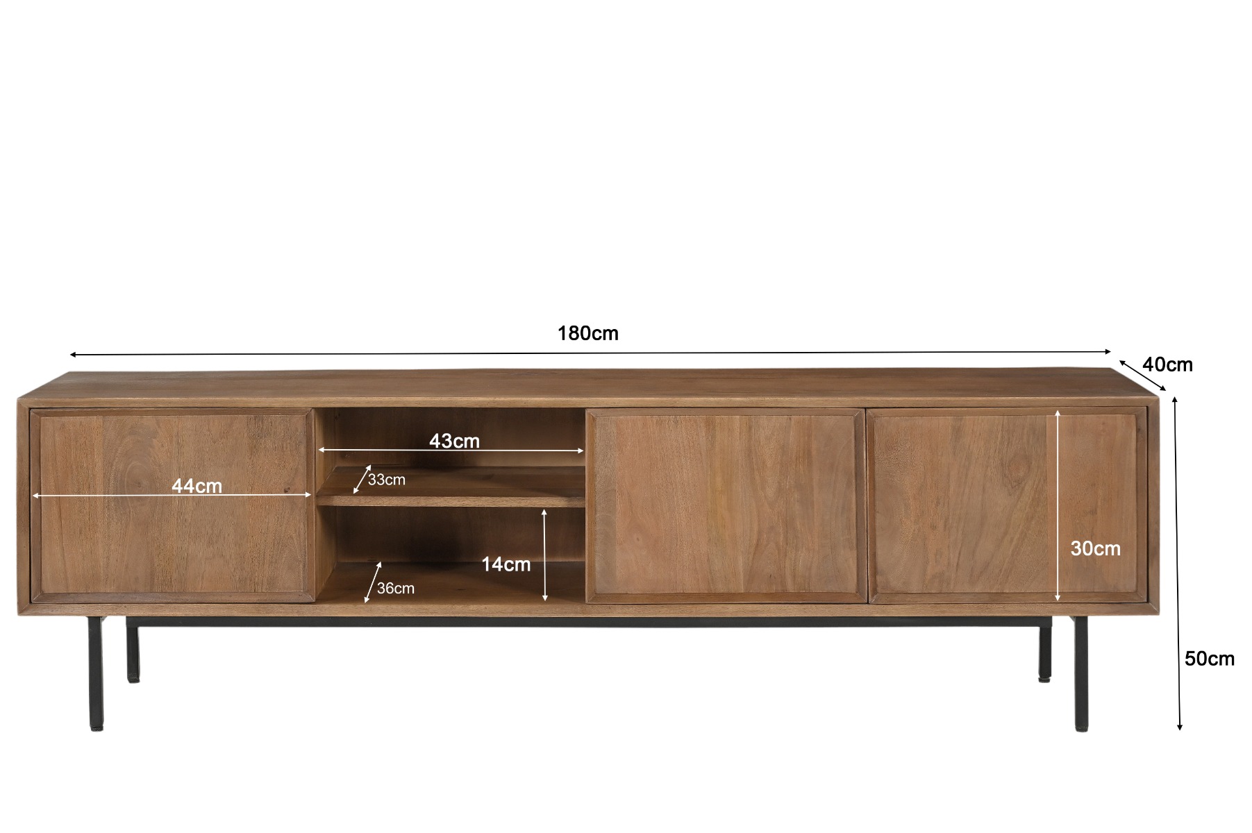 Livingfurn Ravenstein 180cm