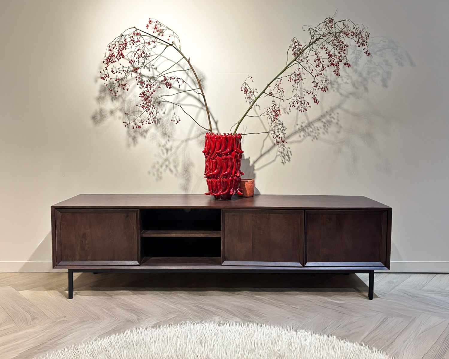 Livingfurn Ravenstein Brown 180cm