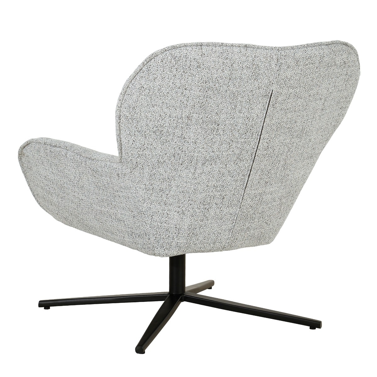 Livingfurn fauteuil Sven draaibaar met arm Bisque Oasis