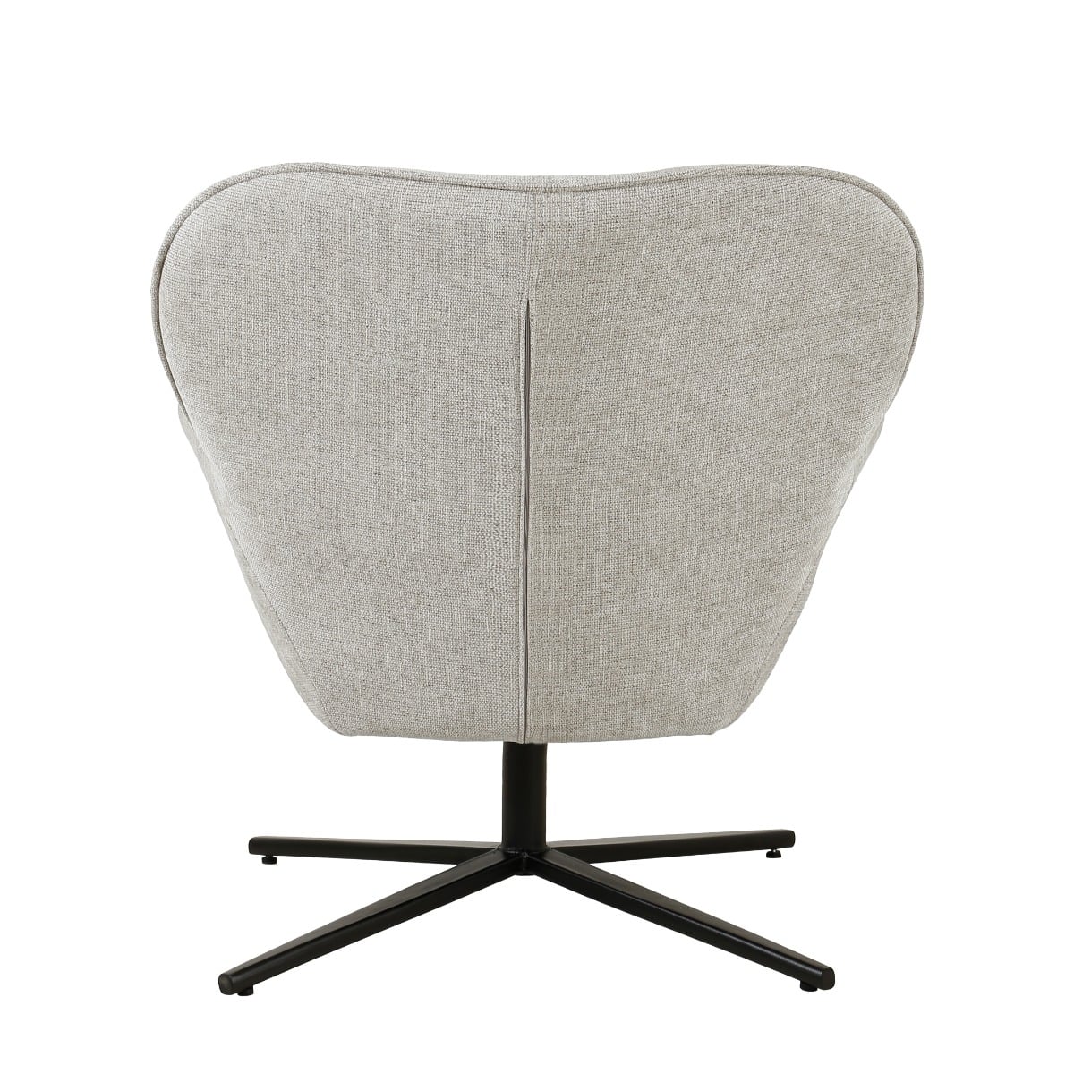 Livingfurn fauteuil Sven draaibaar met arm Toffee