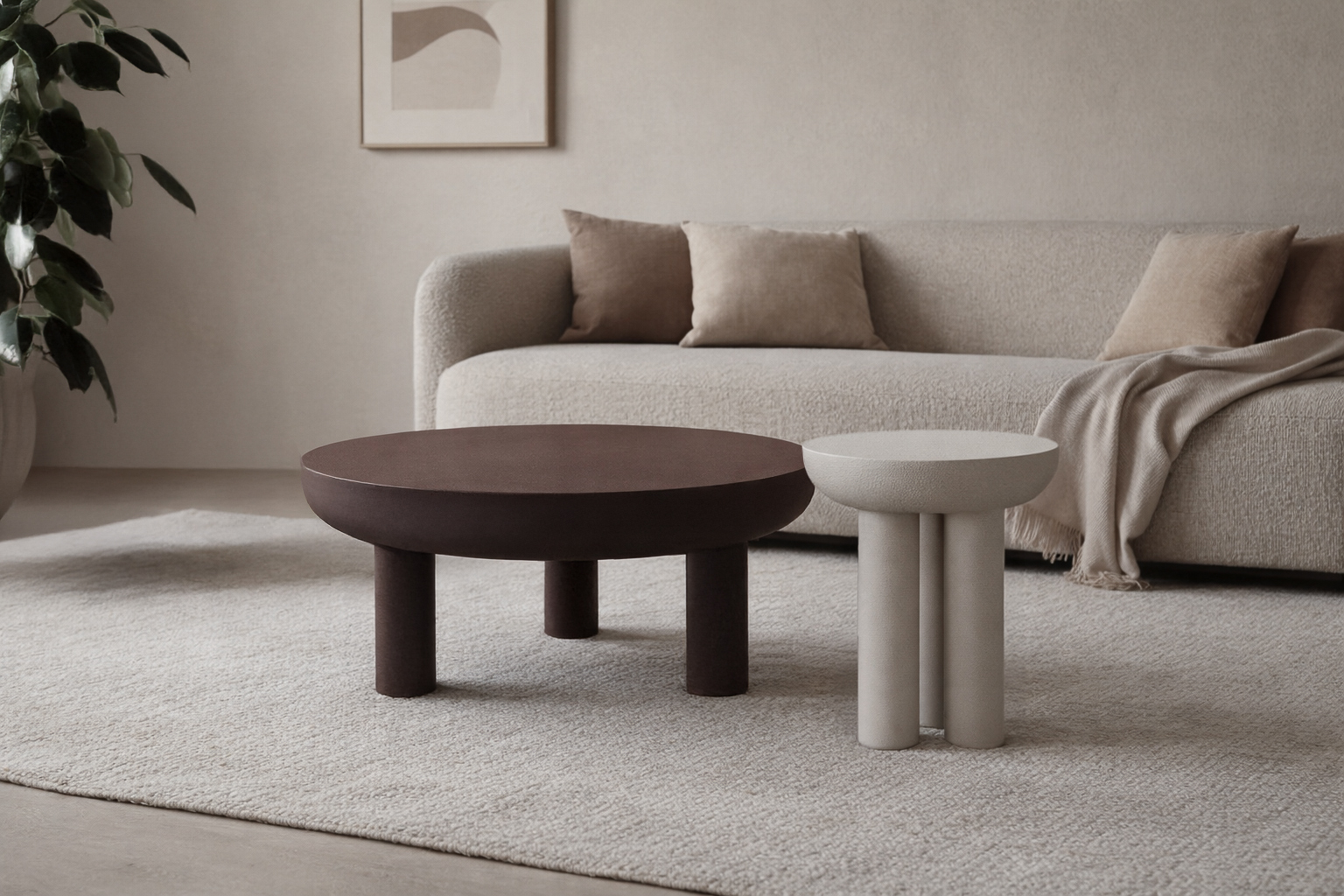 Livingfurn Brix Niko Rust Sand