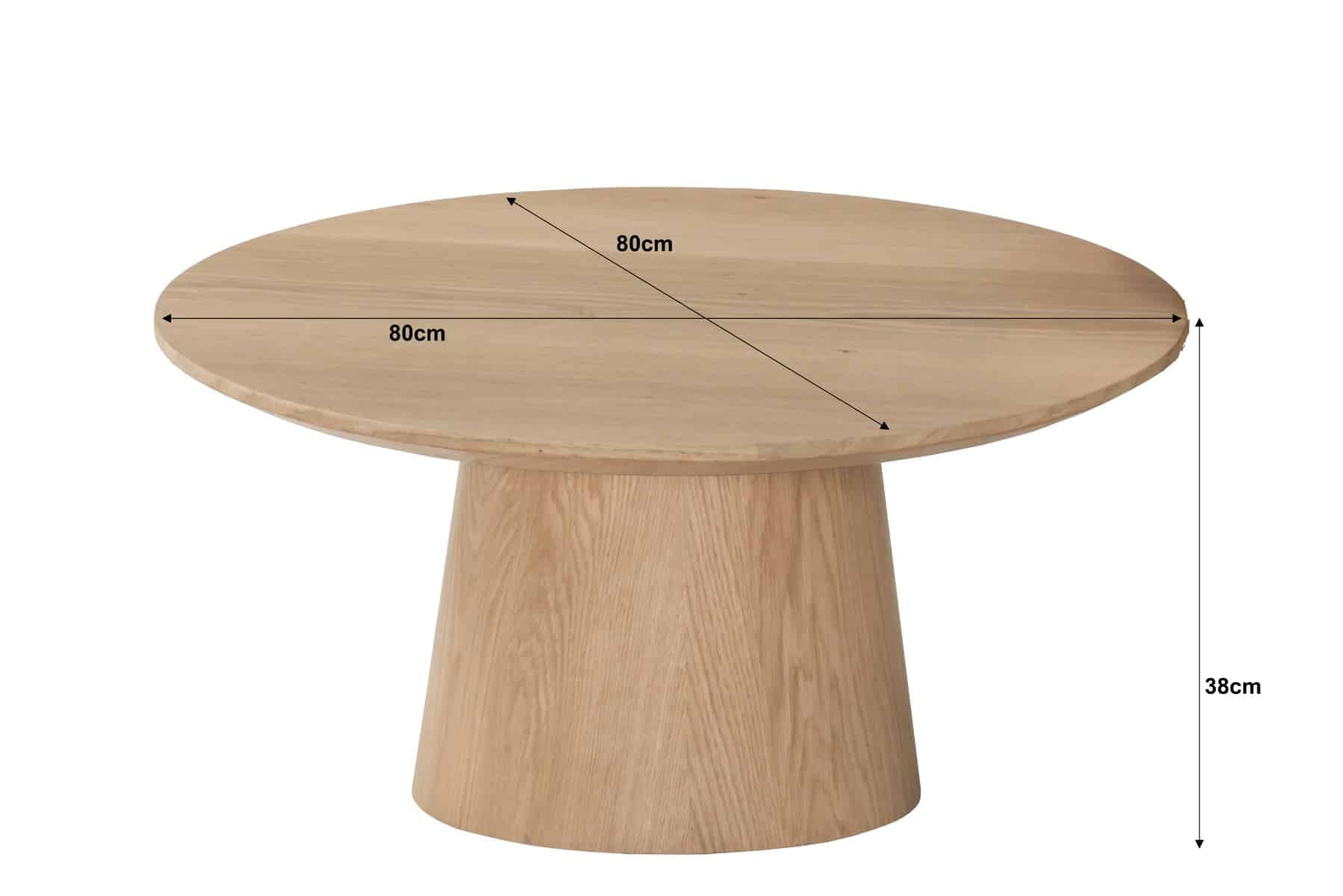 Livingfurn salontafel Novero 80cm