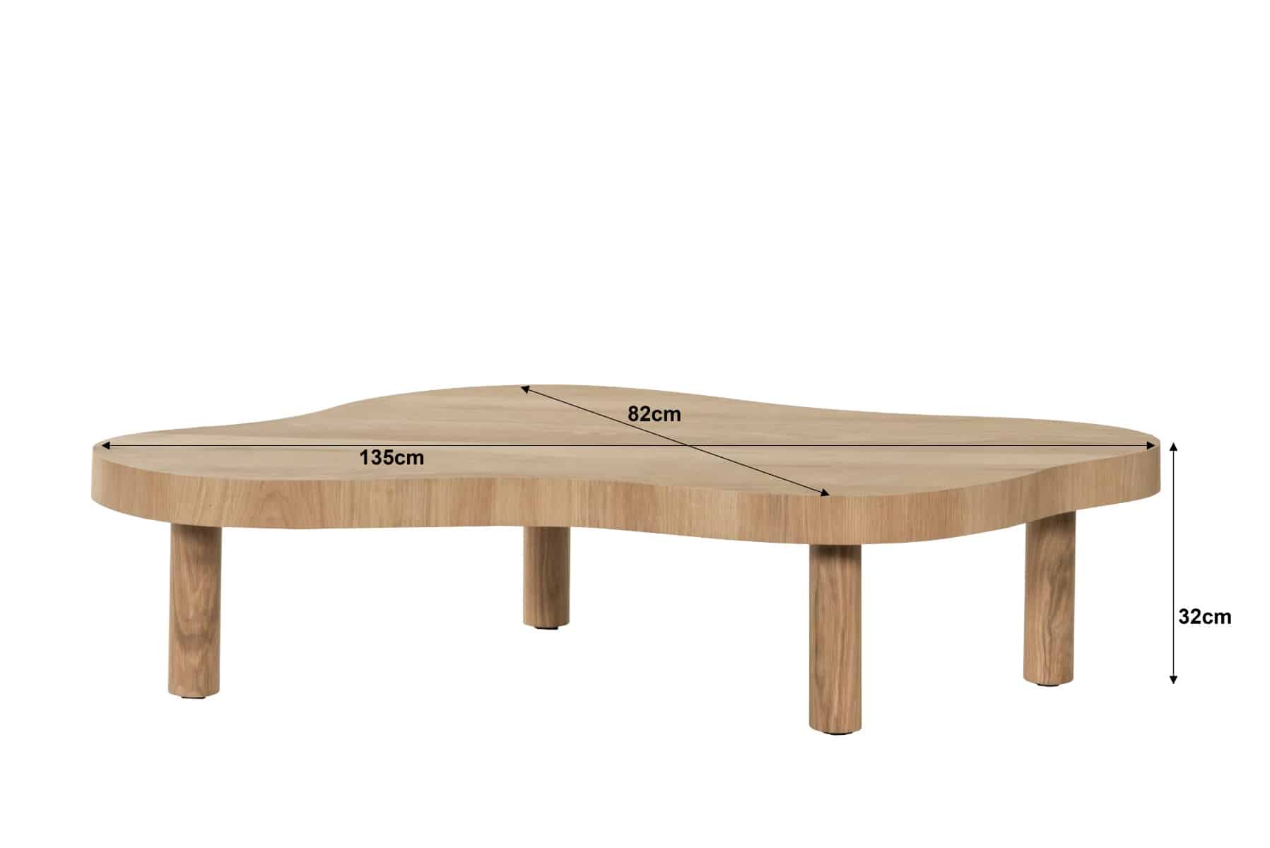 Livingfurn salontafel Tobago 135cm