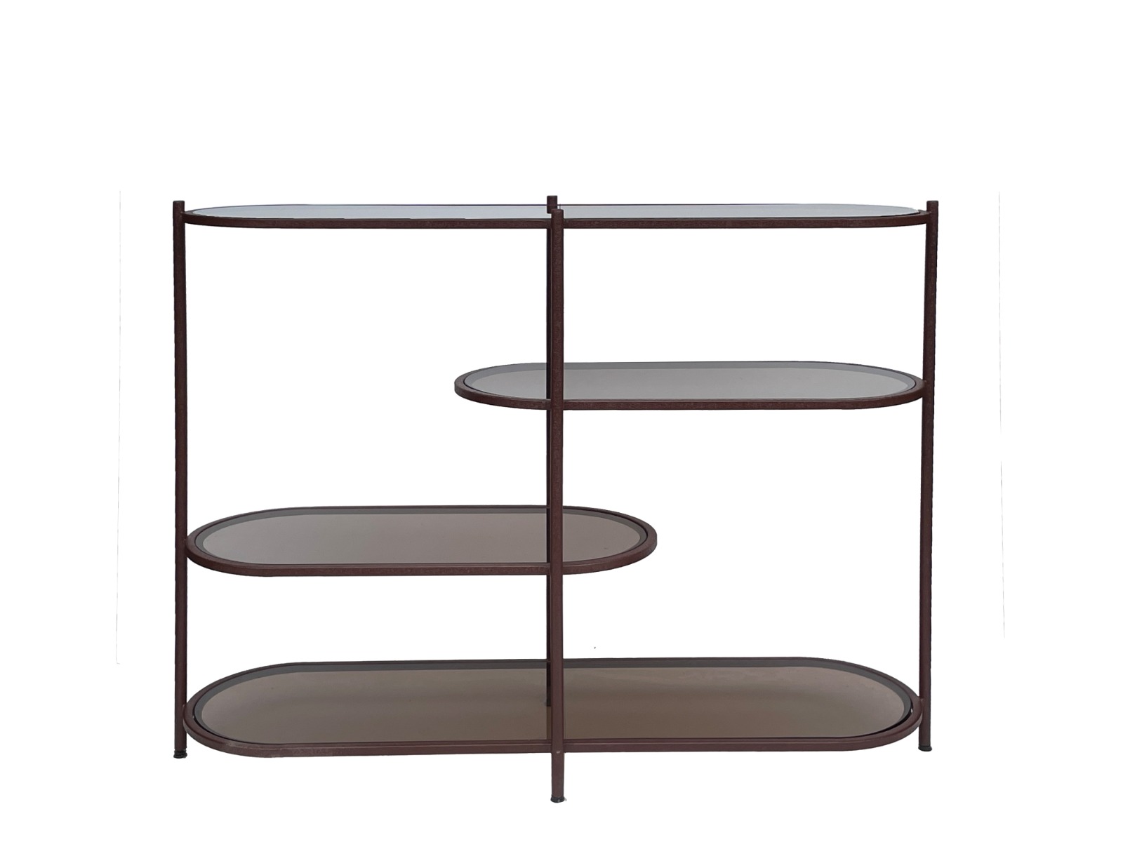 Livingfurn Brix Jill Burgundy 90cm